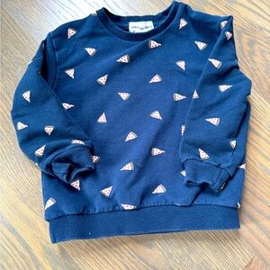 Miles The Label Pizza Print sweatshirt - 9 months